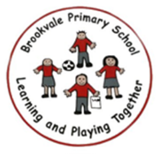 White and Red school logo